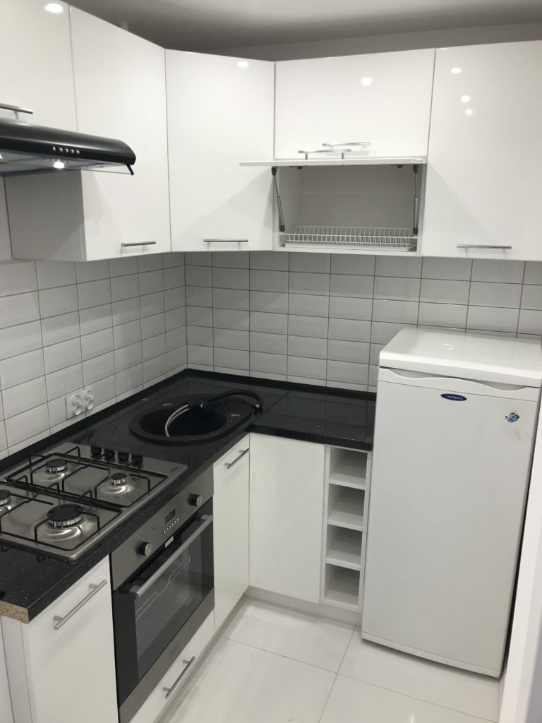kuchnia, nowe oblicze mieszkania, kawalerka